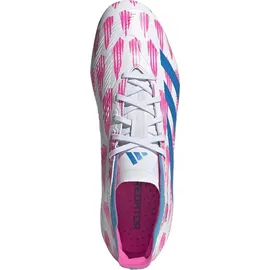 adidas Predator League FG Herren Ftwr White/Solar Blue/Solar Pink 44