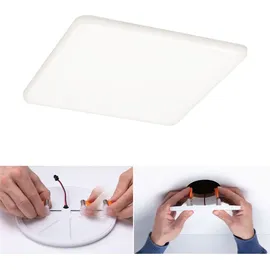 Paulmann VariFit LED Einbaupanel Veluna 1 eckig 185x185mm 17,5W 4000K Satin