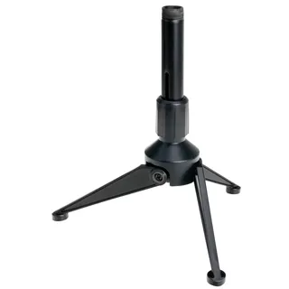 Pronomic MST-20 Tisch-Mikrofonständer (5/8", ideal für Poadcasting, geeignet für Großmembranmikrofone mit Spinne) schwarz