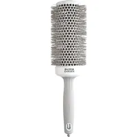 Olivia Garden Expert Blowout Speed gewellte Borsten 55 weiß & grau