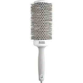 Olivia Garden Expert Blowout Speed gewellte Borsten 55 weiß & grau