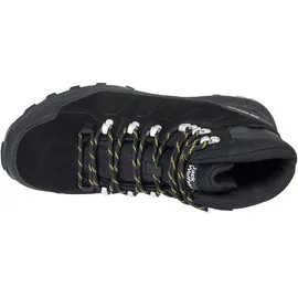 Jack Wolfskin Refugio Texapore Mid Herren phantom/burly yellow xt 44