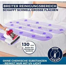 Clean Maxx Milbensauger Rotation Rot/Weiß