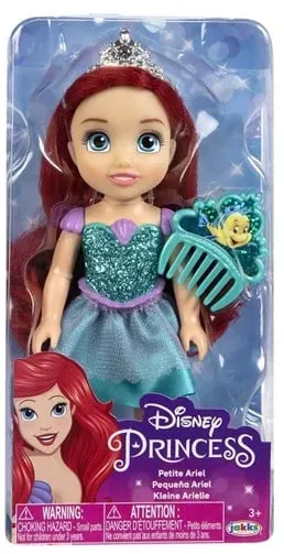 Princess 6in Petite Doll w/ Comb Ariel