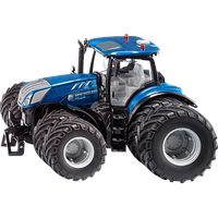 Siku New Holland T7.315 mit Doppelreifen und Bluetooth App-Steuerung Modellauto, Blau