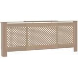 vidaXL MDF Heizkörperverkleidung 205 cm