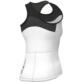 Ale Alé Pragma Color Block Damen Tank-Trikot weiß/schwarz - M