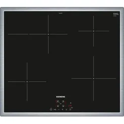 Siemens EH64KBFB5E, iQ300, Induktionskochfeld, 60 cm, Schwarz, Mit Rahmen aufliegend
