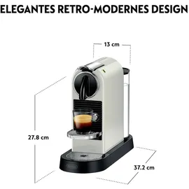 De'Longhi Nespresso CitiZ EN 167.W weiß