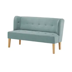 Küchensofa Webstoff meliert  Astonia ¦ türkis/petrol ¦ Maße (cm): B: 160 H: 88 T: 74,5