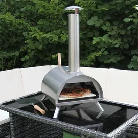 MONSTER SHOP Pizzaofen Pellets-pizzaofen Pelletsbackofen Steinbackofen Tischofen Tischpizzaofen Pellets
