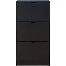 Mobili Rebecca Rebecca 60 x 119 x 23 cm schwarz / schwarz