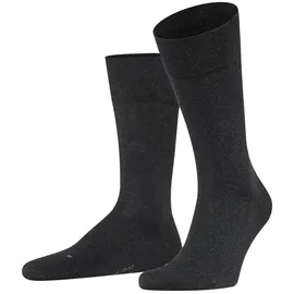 Falke Herren Socken Multipack - Sensitive London, Strümpfe, Uni, Baumwollmischung Anthrazit 47-50