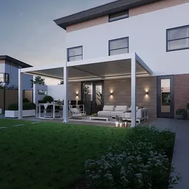 Weide E-Deluxe Plus 4 x 6 m Weiß