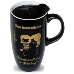 Sheepworld Becher to go Black Chilli Freundinnen bleiben Männer gehen