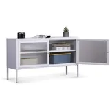 Coemo Sideboard Tokio 115 x 64 x 35 cm Weiß