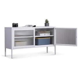 Coemo Sideboard Tokio 115 x 64 x 35 cm Weiß
