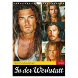 Calvendo In der Werkstatt. Männer, Muskeln, coole Typen (Wandkalender 2026 DIN A4 hoch), CALVENDO Monatskalender:
