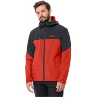 Jack Wolfskin Herren Weiltal 2l Jkt M Jacket, strong red, XL EU