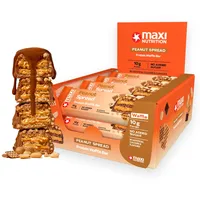 Maxinutrition Protein Waffle Bar Erdnuss Riegel 12 x 39 g