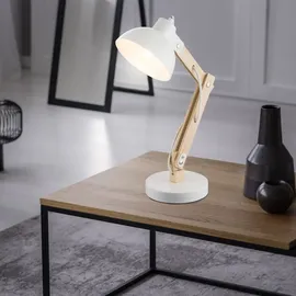 GLOBO Schreibtischlampe Weiß