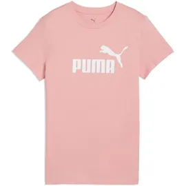 Puma Essentials No. 1 Logo T-Shirt Damen 18 pink fruit XXL