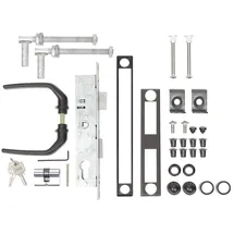GAH Alberts Alberts Zubehör-Set für Wellengitter-Tore bis 1500mm Höhe,anthr.7016 653859