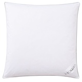 Home Affaire Federkissen »TAMINS, Kopfkissen 80x80 cm, 40x80cm«, Füllung: 85% Federn & 15% Daunen, Bezug: Baumwolle, (1 St.), Kissen, Made in Germany, Allergiker geeignet (Nomite), weiß