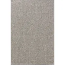 benuta basic benuta In- & Outdoorteppich Iowa Hellgrau 80x150 cm - Teppich für Balkon, Terrasse & Garten