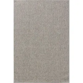 benuta basic benuta In- & Outdoorteppich Iowa Hellgrau 80x150 cm - Teppich für Balkon, Terrasse & Garten