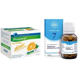 Magnesium Diasporal 400 Extra und DHU Schüßler-Salz Nummer 7