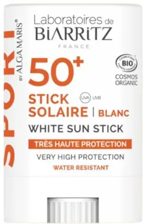 Alga Maris Sonnenstick Sport SPF50+ Weiß 12g