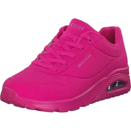 SKECHERS Uno Night Shades hot pink durabuck 37