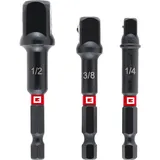 Einhell Steckschlüssel-Adapter-Set Impact 3-tlg.