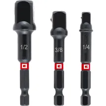 Einhell Steckschlüssel-Adapter-Set Impact 3-tlg.