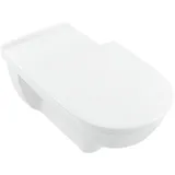 Villeroy & Boch Villeroy und Boch Vicare Universal Wand-WC-Combi-Pack 46018201 Tiefspüler, wandhängend, Abgang waagerecht