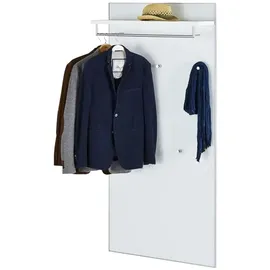 Möbel Kraft Garderobenpaneel Santina 80 x 170 x 27 cm Weiß