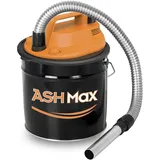Ribimex Aschesauger 1000 W Metall 18 L Orange/Schwarz