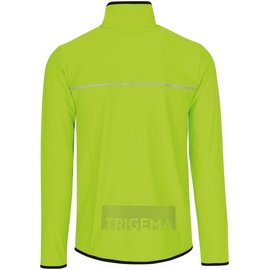 TRIGEMA Trainingsjacke »TRIGEMA Praktische Sportjacke aus Microfaser«, (1 St.), gelb
