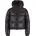 Boys Shiny Puffer Jacket Schwarz 134