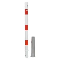 Schake Absperrpfosten Typ 460Z, herausnehmbar, Ø 60mm + Profilzylinder,
