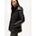 Tommy Hilfiger Gloss DOWN WAIST mit Stehkragen, schwarz, (Black), S - S