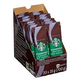 Starbucks STARBUCKSTM PREMIUM INSTANT HOT COCOA Trinkschokolade mild, 20x 35,0 g
