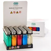 Tom Reibrad Feuerzeuge 2x 50er Display Set 5 Farben