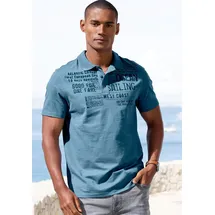 John Devin Poloshirt blau XXL