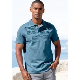 John Devin Poloshirt blau XXL