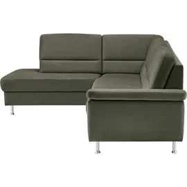 CALIZZA INTERIORS »Onyx L-Form«, Ottomane links oder rechts, wahlweise mit Bettfunktion, Breite 257 cm