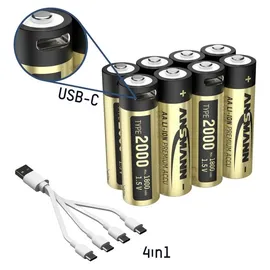 Ansmann Mignon (AA)-Akku 1800 mAh 8 St.