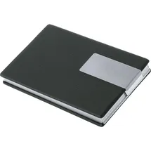 Wedo Visitenkartenbox Good Deal, 2056601 Aluminium/PVC