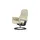 Stressless Relaxsessel mit Hocker Leder 79 x 103 x 73 cm creme